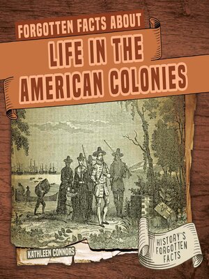 cover image of Forgotten Facts About Life in the American Colonies